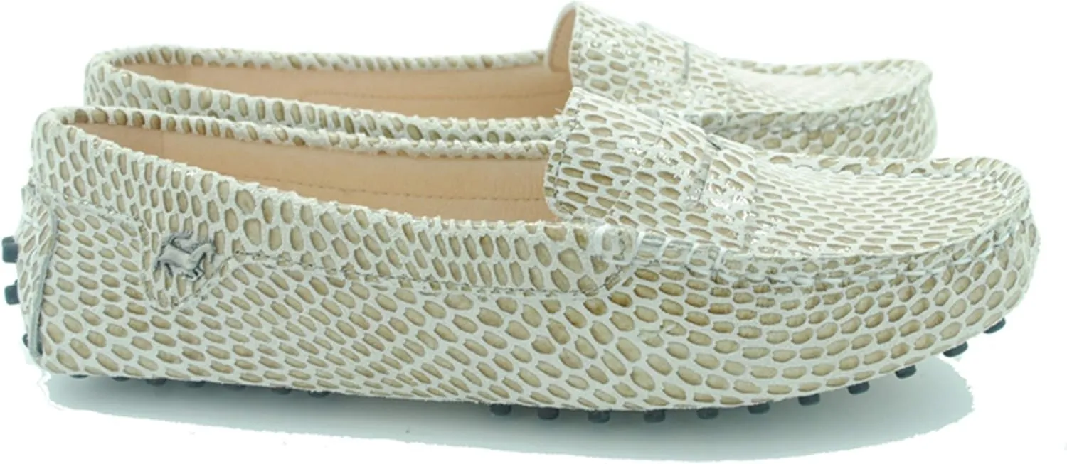 Minishion Women's Casual Loafers Suede Comfortable Driving Shoes YB9603