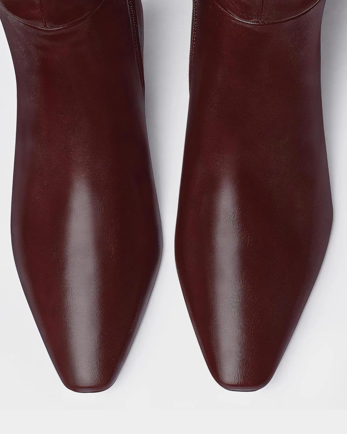 MUCCCUTE Knee High Boots for Women Tall Boots Chunky Heel Square Toe with Side Zipper Pull On Fall Long Boots