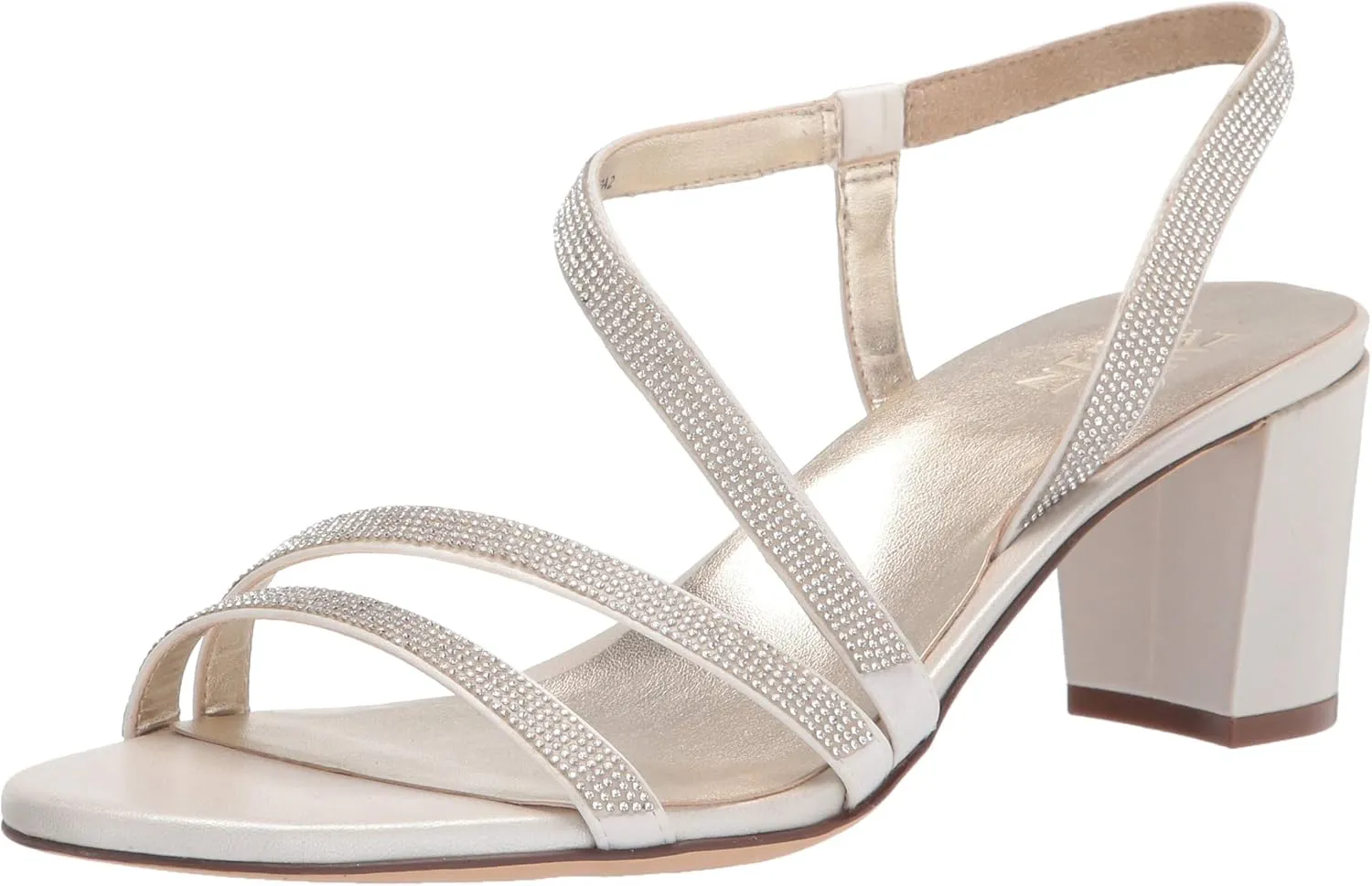 Naturalizer Women's Vanessa2 Rhinestone Embellished Strappy Heeled Sandal