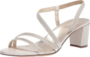 Naturalizer Women's Vanessa2 Rhinestone Embellished Strappy Heeled Sandal