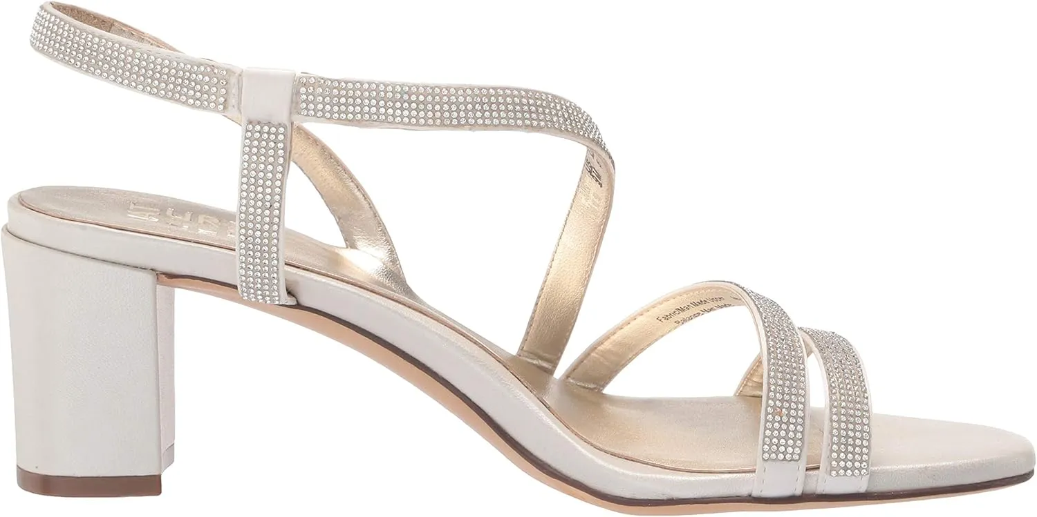 Naturalizer Women's Vanessa2 Rhinestone Embellished Strappy Heeled Sandal