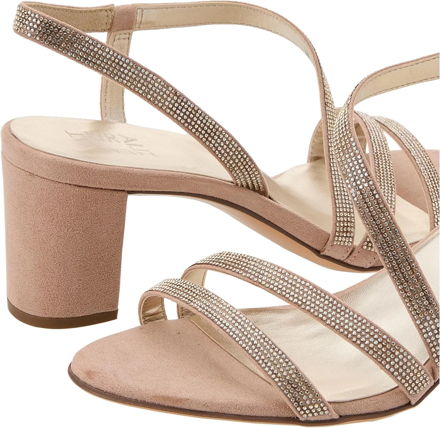 Naturalizer Women's Vanessa2 Rhinestone Embellished Strappy Heeled Sandal