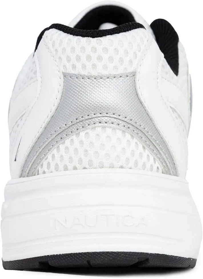 Nautica Mens Running Sneakers Sport Fashion Lace-Up Athletic Soft Shoes for Gym Tennis Men – Cushioned, Breathable, Lightweight & Comfortable