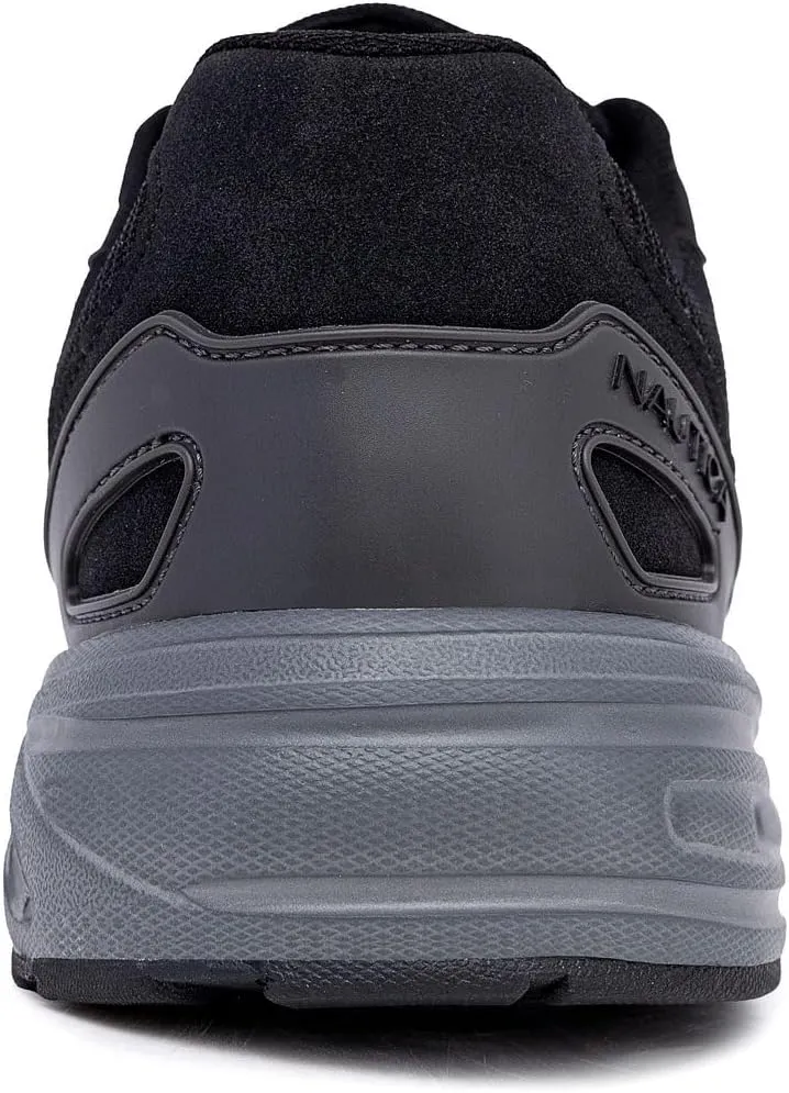 Nautica Mens Running Sneakers Sport Fashion Lace-Up Athletic Soft Shoes for Gym Tennis Men – Cushioned, Breathable, Lightweight & Comfortable
