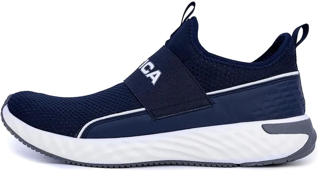 Nautica Men's Slip-On Sneakers – Casual Fashion Shoes for Walking, in Medium & Wide Widths