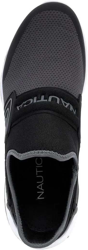 Nautica Men's Slip-On Sneakers – Casual Fashion Shoes for Walking, in Medium & Wide Widths