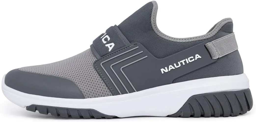 Nautica Men's Slip-On Sneakers – Casual Fashion Shoes for Walking, in Medium & Wide Widths
