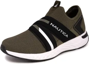 Nautica Men's Slip-On Sneakers – Casual Fashion Shoes for Walking, in Medium & Wide Widths