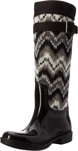 Nomad Women's Hog Rain Boot, Black, 7 M US