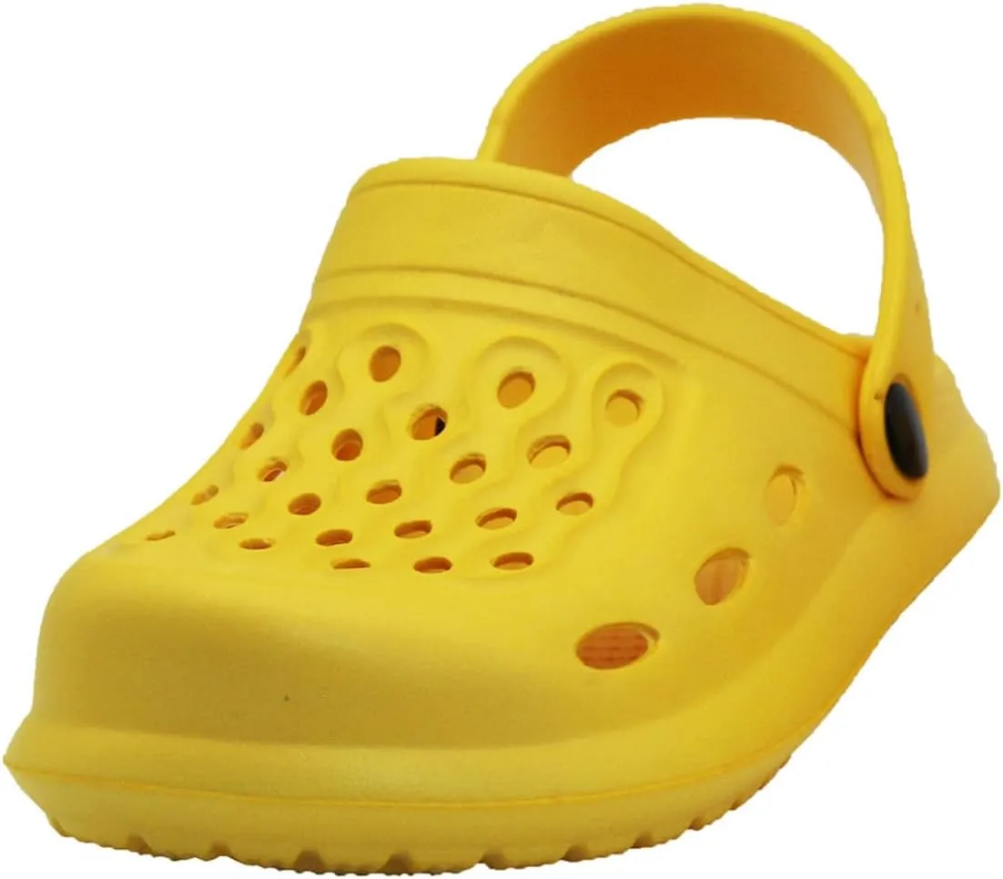 Non-Slip Garden Clogs for Women and Men, Slip On Shower Shoes Heel Strap Mules Sandals Lightweight Slippers Beach Home Casual Wear Soft Air Cushion Sole Slides