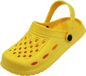 Non-Slip Garden Clogs for Women and Men, Slip On Shower Shoes Heel Strap Mules Sandals Lightweight Slippers Beach Home Casual Wear Soft Air Cushion Sole Slides