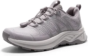 NORTIV 8 Women's Quick Laces Hiking Shoes, Lightweight Trail Running Sneakers for Walking, Outdoors, Trekking, Camping