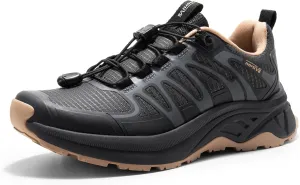 NORTIV 8 Women's Quick Laces Hiking Shoes, Lightweight Trail Running Sneakers for Walking, Outdoors, Trekking, Camping