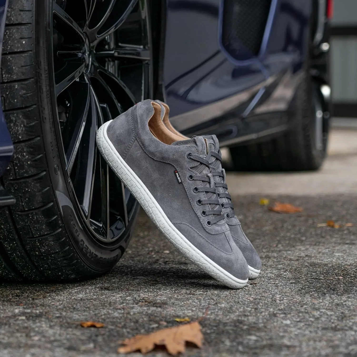 Piloti Driving Shoes for Men, Shift Italian Suede Performance Everyday Driving Sneakers for Men