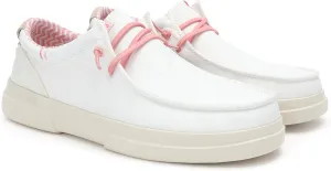PITAS Sirmione Loafers for Women | Comfortable Casual Shoes | Women’s Ultralight Slip-On Shoes | White