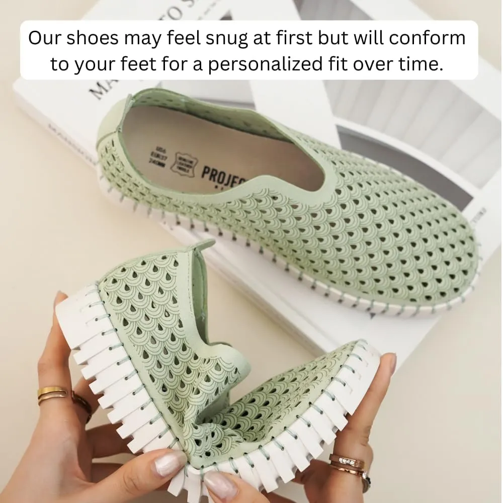 Project Cloud Womens Shoes – Lightweight Summer Loafers for Women with Memory Foam Insole – Stylish & Comfortable Womens Loafers - Perfect Spring Shoes for Women 2025 (Lily)