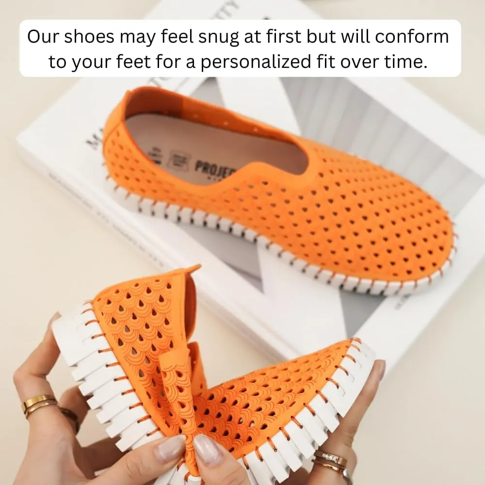 Project Cloud Womens Shoes – Lightweight Summer Loafers for Women with Memory Foam Insole – Stylish & Comfortable Womens Loafers - Perfect Spring Shoes for Women 2025 (Lily)