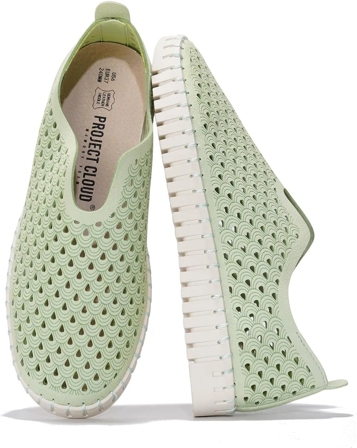 Project Cloud Womens Shoes – Lightweight Summer Loafers for Women with Memory Foam Insole – Stylish & Comfortable Womens Loafers - Perfect Spring Shoes for Women 2025 (Lily)