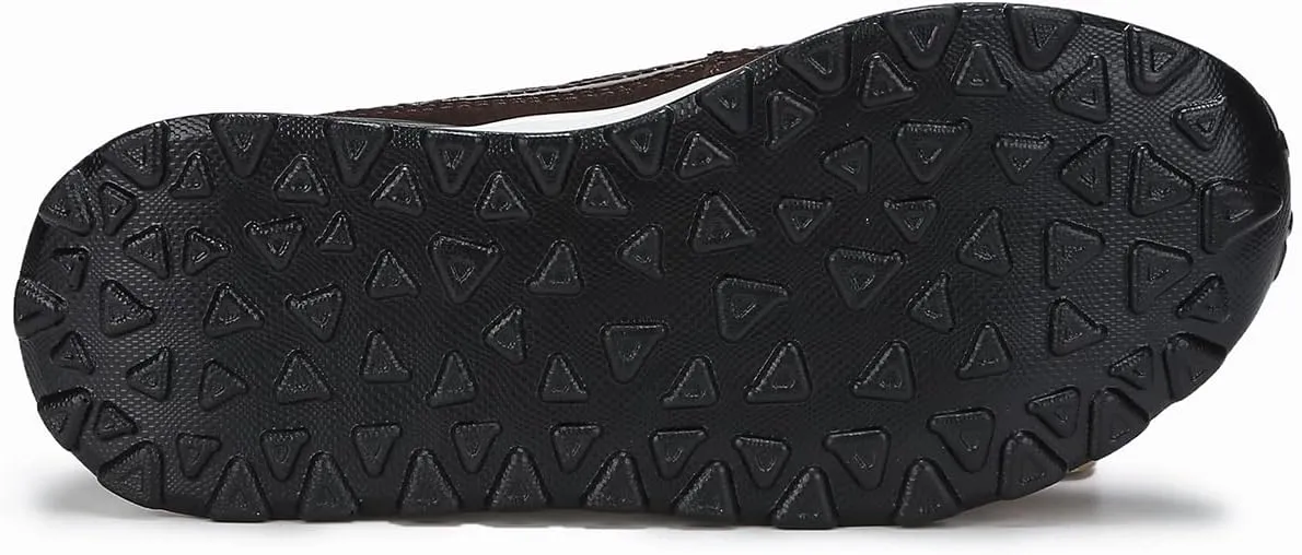 Ruiatoo Platform Shoes for Women Comfort Slip on Suede Moccasins Low Top Casual Wedge Loafers