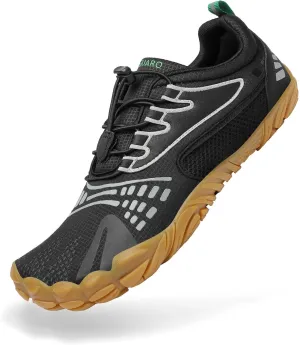 SAGUARO Womens Mens Barefoot Shoes Minimalist Trail Runner Wide Toe Box Zero Drop Outdoor Cross Training Shoe