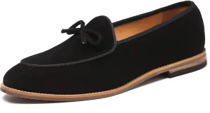 Santimon Men's Casual Tassel Bow Slip-On Driving Penny Loafers Boat Shoes Driver Moccasins