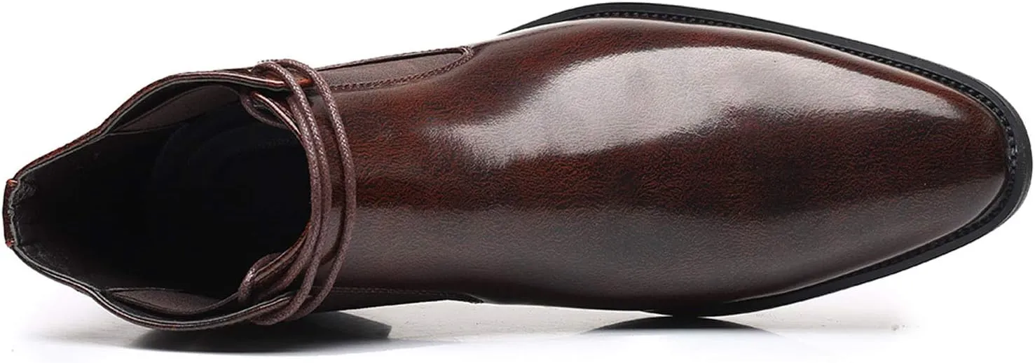 Santimon Mens Chelsea Boots Formal Boots for Men Dress Boots Casual Ankle Boots