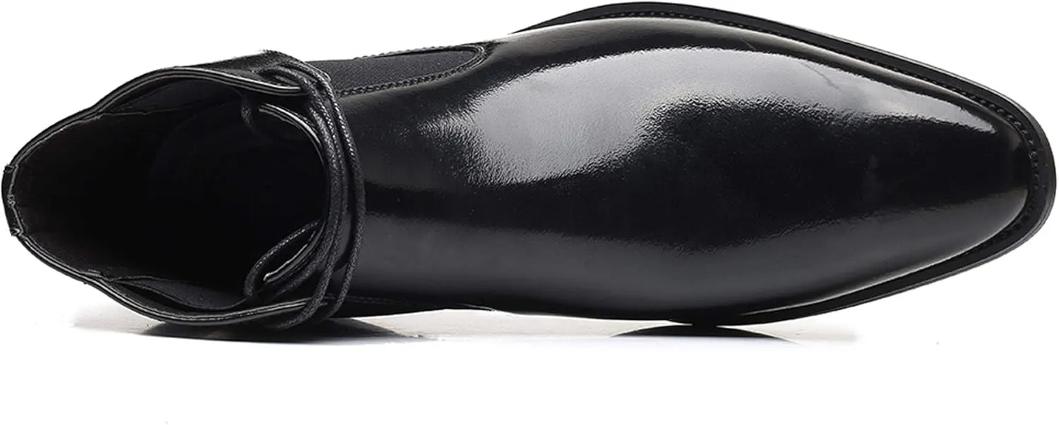 Santimon Mens Chelsea Boots Formal Boots for Men Dress Boots Casual Ankle Boots