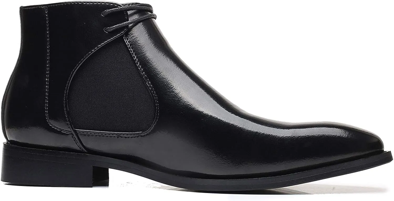 Santimon Mens Chelsea Boots Formal Boots for Men Dress Boots Casual Ankle Boots