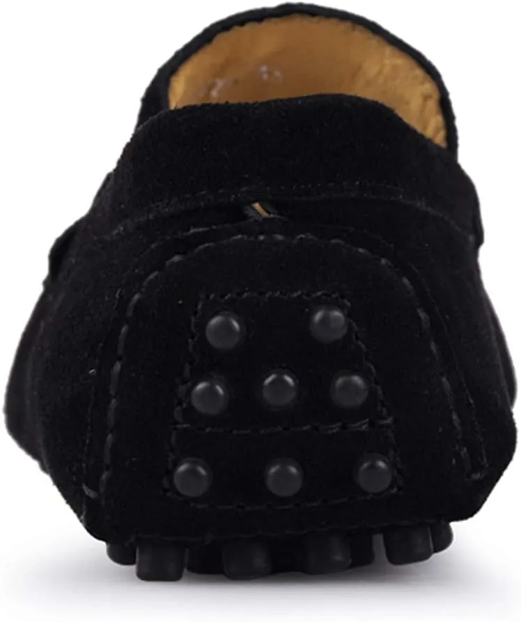 Santimon Mens-Moccasins Penny-Loafers Slip-On Casual Dress-Shoe Suede Tassels Boat Driving-Shoes