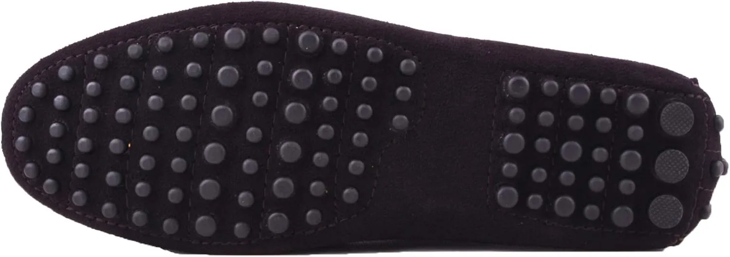 Santimon Mens-Moccasins Penny-Loafers Slip-On Casual Dress-Shoe Suede Tassels Boat Driving-Shoes
