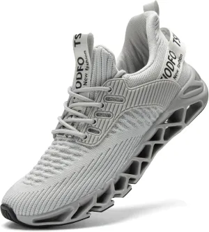 SKDOIUL Men Sport Running Shoes Mesh Breathable Trail Runners Fashion Sneakers