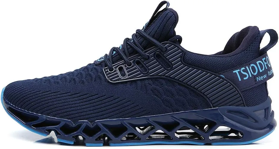 SKDOIUL Men Sport Running Shoes Mesh Breathable Trail Runners Fashion Sneakers