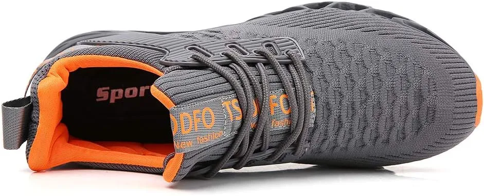 SKDOIUL Men Sport Running Shoes Mesh Breathable Trail Runners Fashion Sneakers