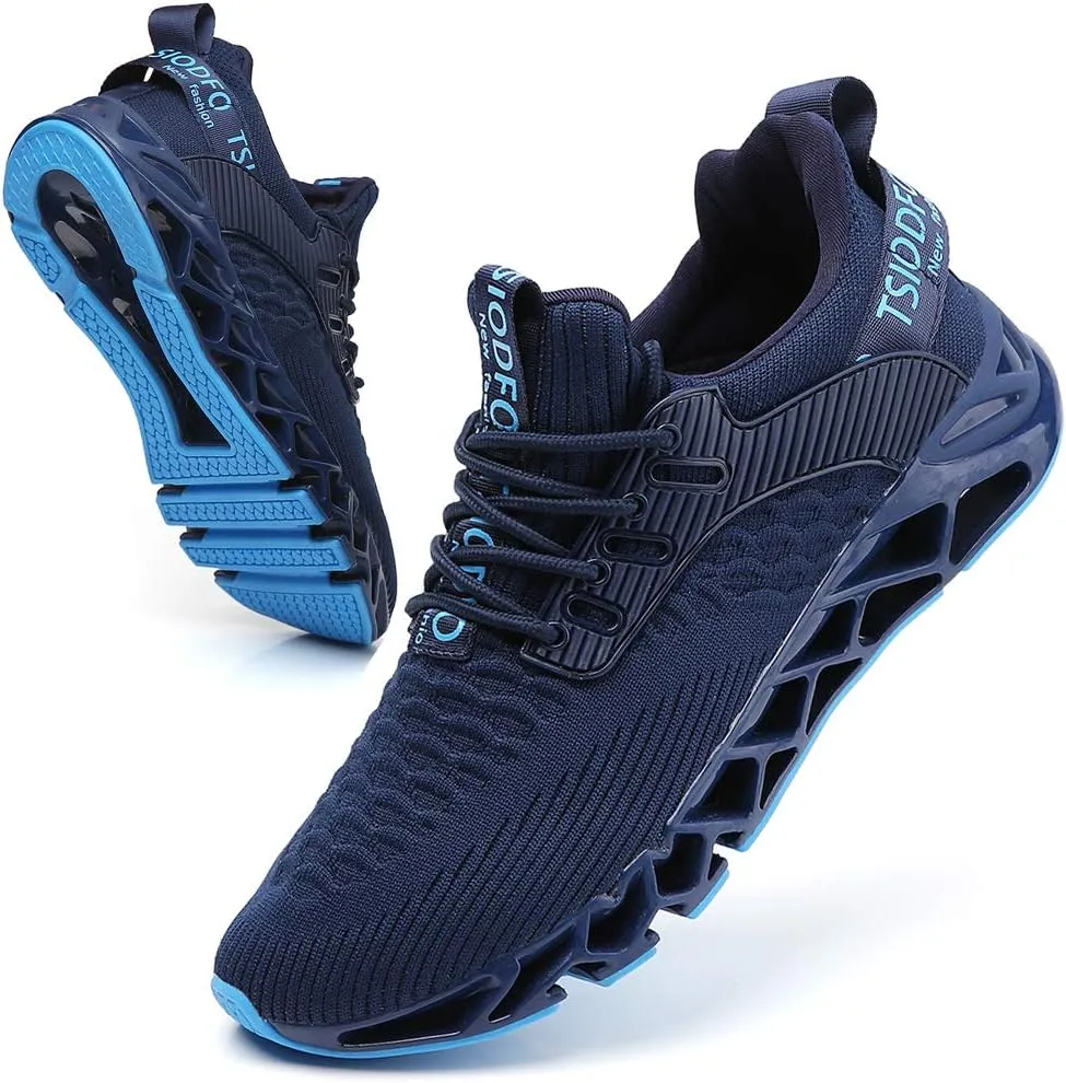 SKDOIUL Men Sport Running Shoes Mesh Breathable Trail Runners Fashion Sneakers
