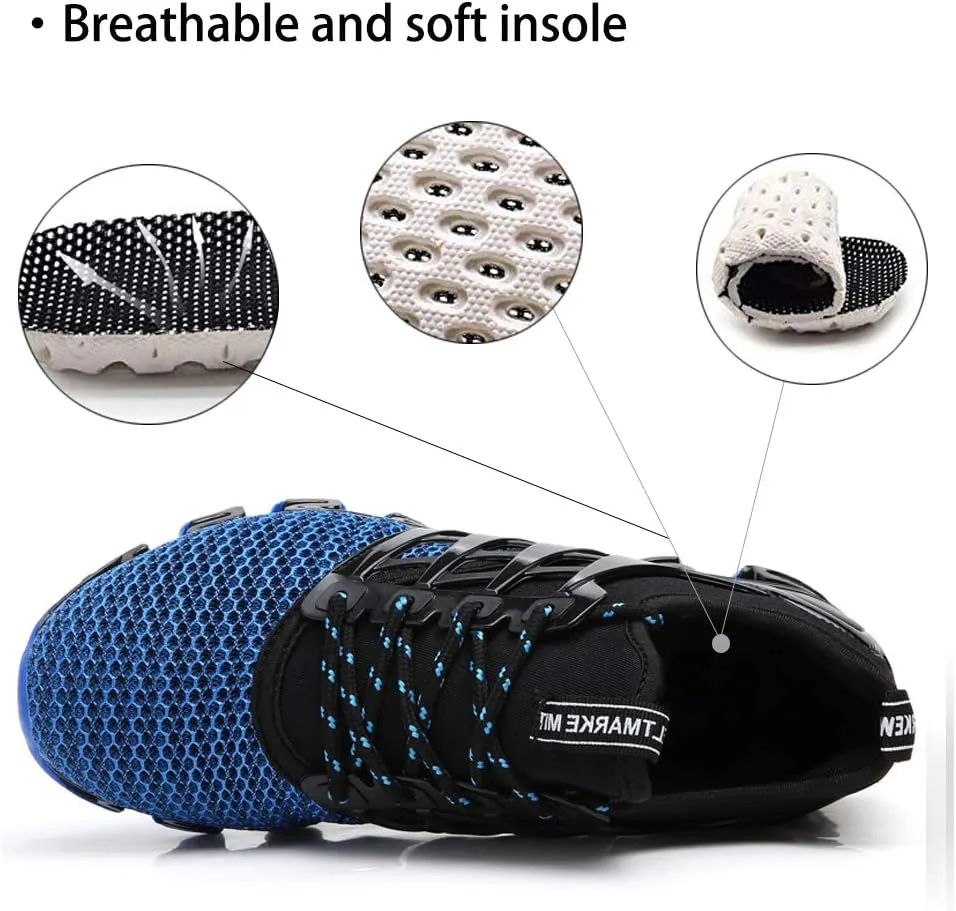 SKDOIUL Sport Running Shoes for Mens Mesh Breathable Trail Runners Fashion Sneakers