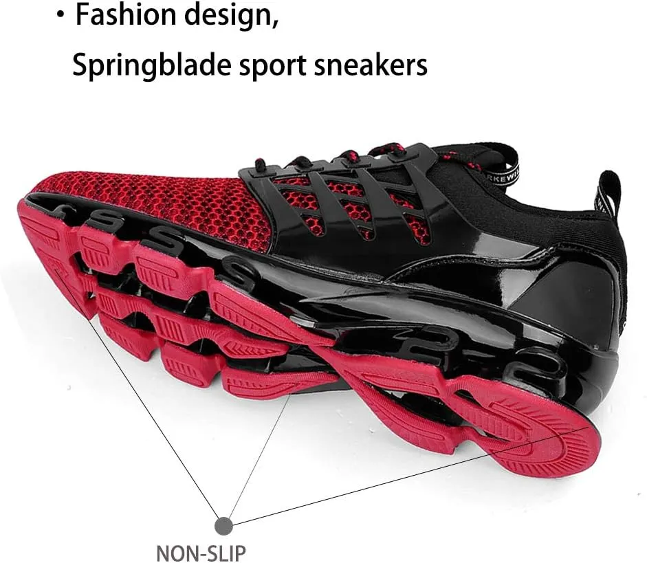 SKDOIUL Sport Running Shoes for Mens Mesh Breathable Trail Runners Fashion Sneakers