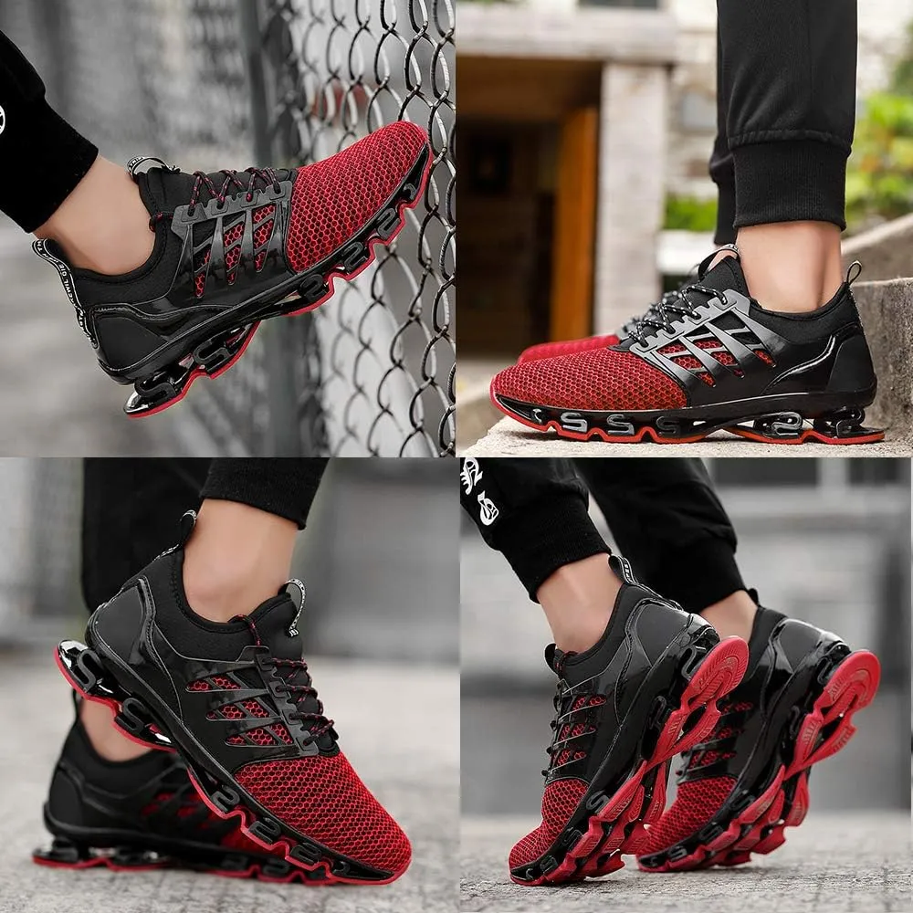 SKDOIUL Sport Running Shoes for Mens Mesh Breathable Trail Runners Fashion Sneakers