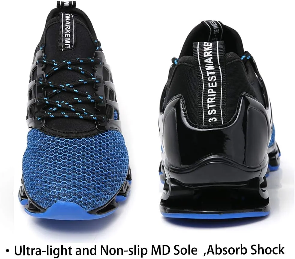 SKDOIUL Sport Running Shoes for Mens Mesh Breathable Trail Runners Fashion Sneakers
