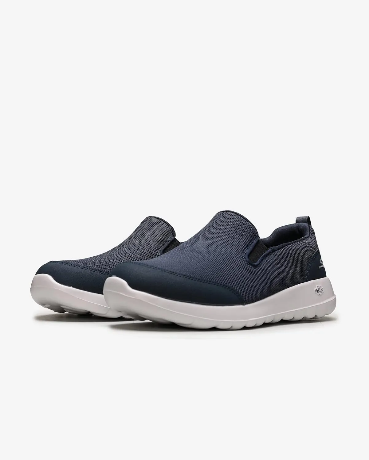 Skechers Men's Go Max Clinched-Athletic Mesh Double Gore Slip on Walking Shoe