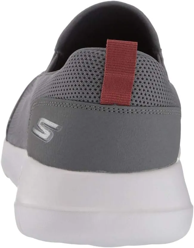 Skechers Men's Go Max Clinched-Athletic Mesh Double Gore Slip on Walking Shoe