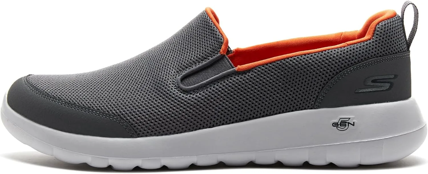 Skechers Men's Go Max Clinched-Athletic Mesh Double Gore Slip on Walking Shoe
