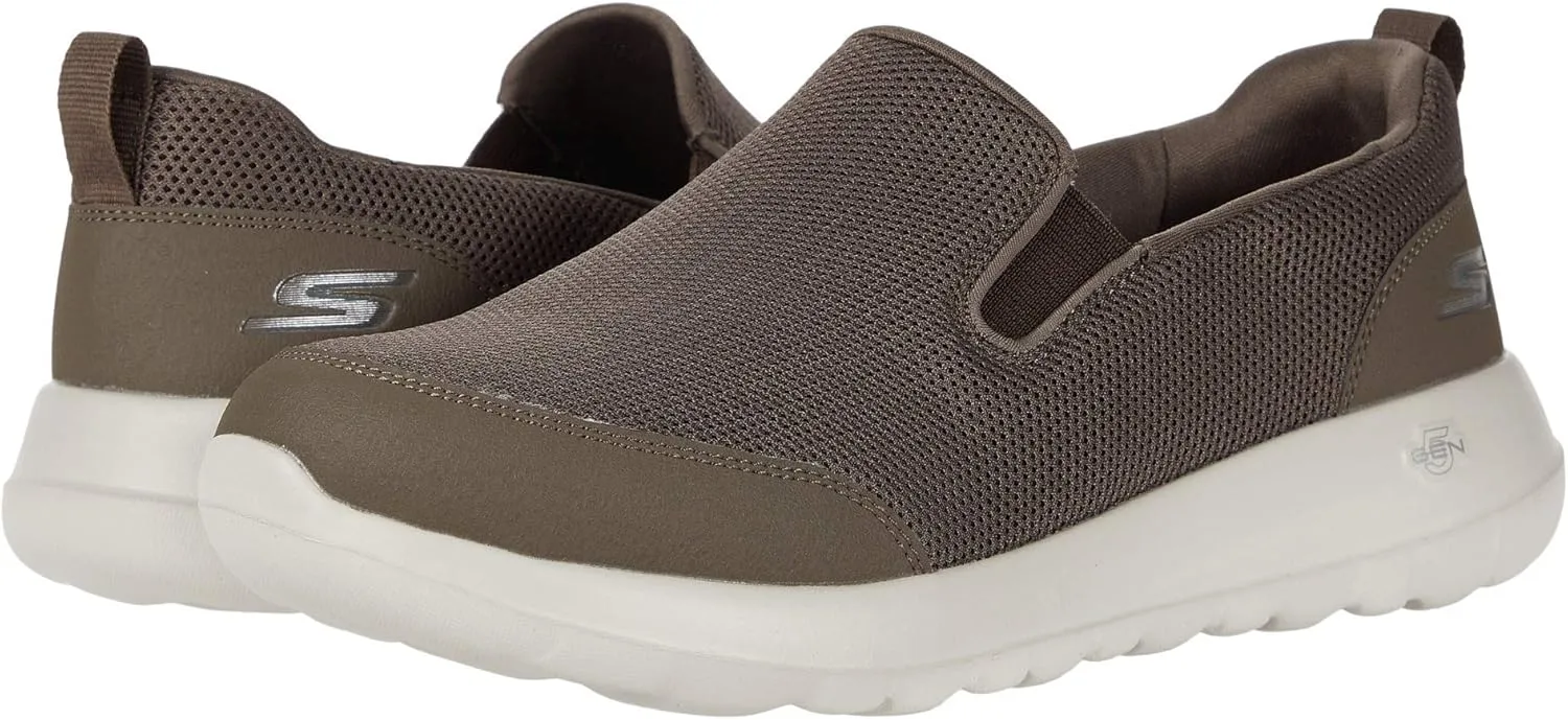 Skechers Men's Go Max Clinched-Athletic Mesh Double Gore Slip on Walking Shoe