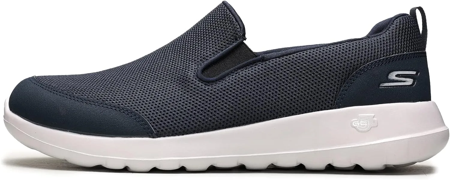Skechers Men's Go Max Clinched-Athletic Mesh Double Gore Slip on Walking Shoe
