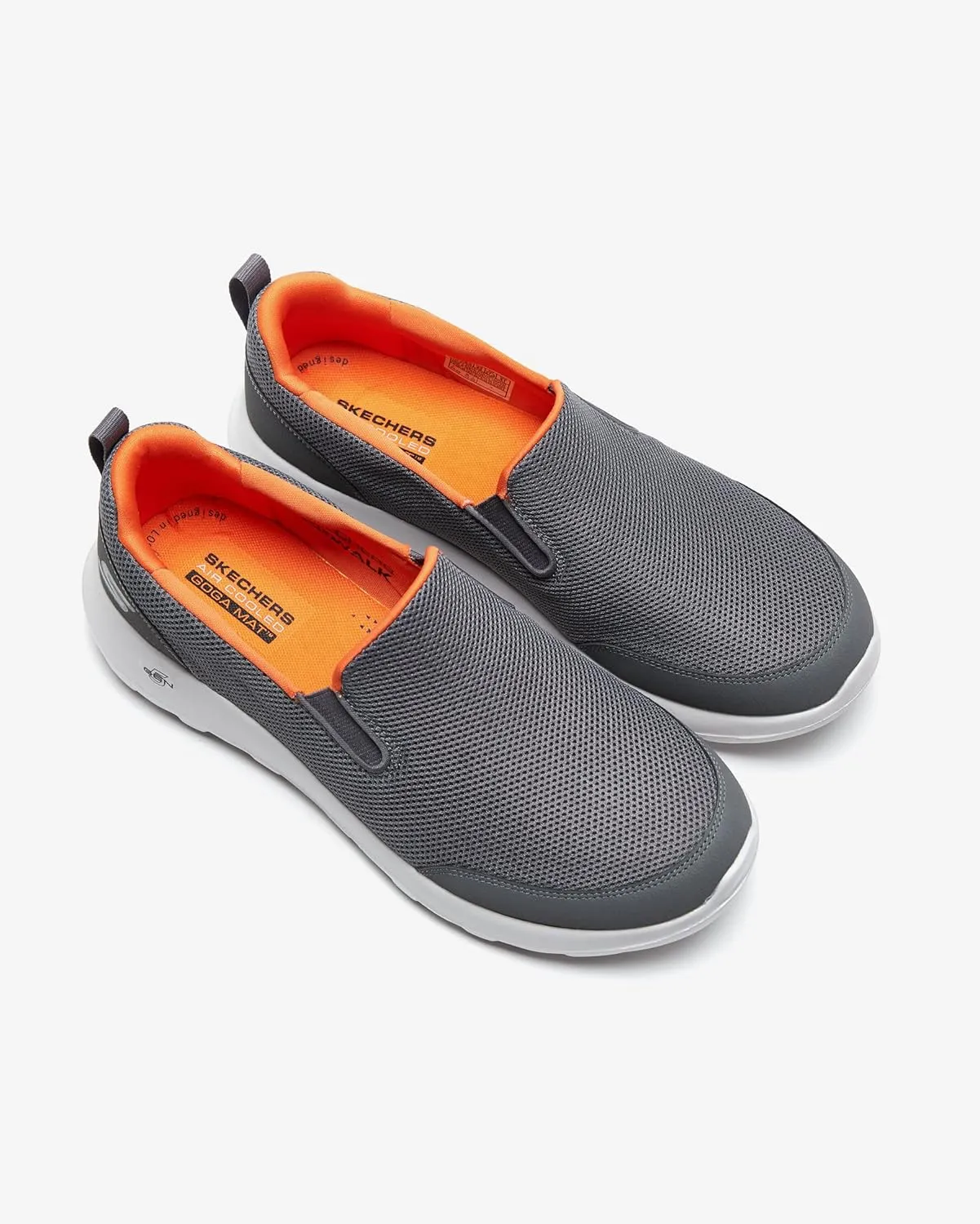 Skechers Men's Go Max Clinched-Athletic Mesh Double Gore Slip on Walking Shoe