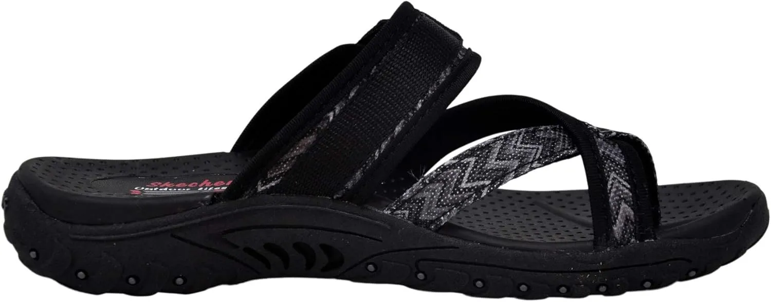 Skechers Women's Reggae-Zig Swag Flip-Flop Sandals