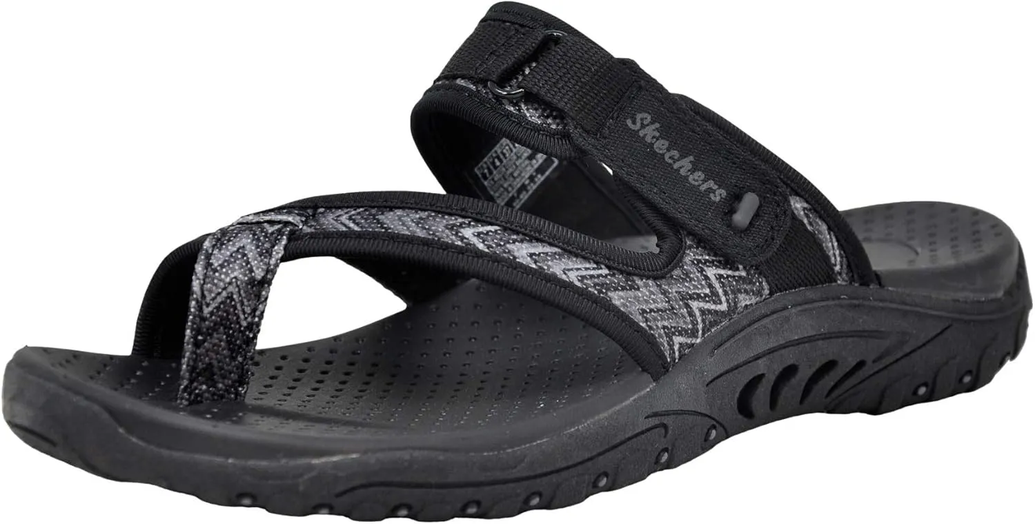 Skechers Women's Reggae-Zig Swag Flip-Flop Sandals
