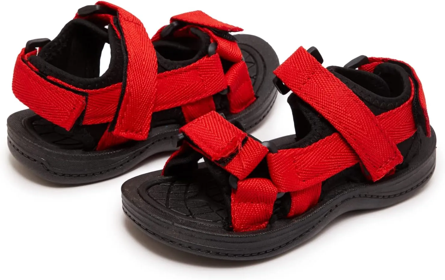 Skysole All Terrain Double Strap Sandals for Boys - Rubber Sole Amphibian Shoes for Beach, Pool, Hiking, Walking & Sports