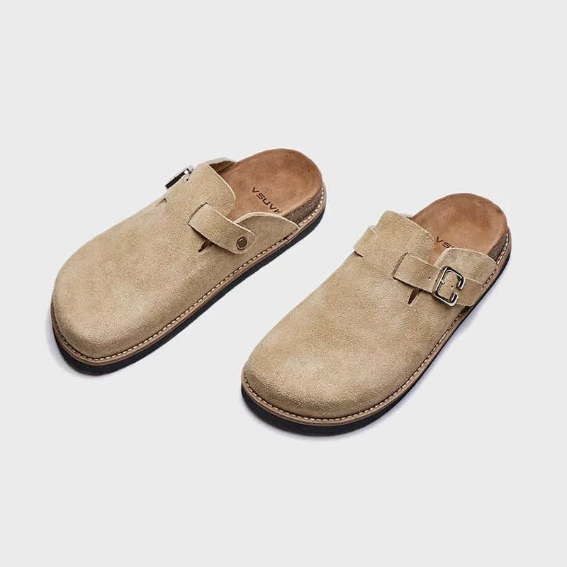 Slip-Ons Penny Loafers Suede Slippers Fashion Comfortable Breathable Summer Shoes for Men