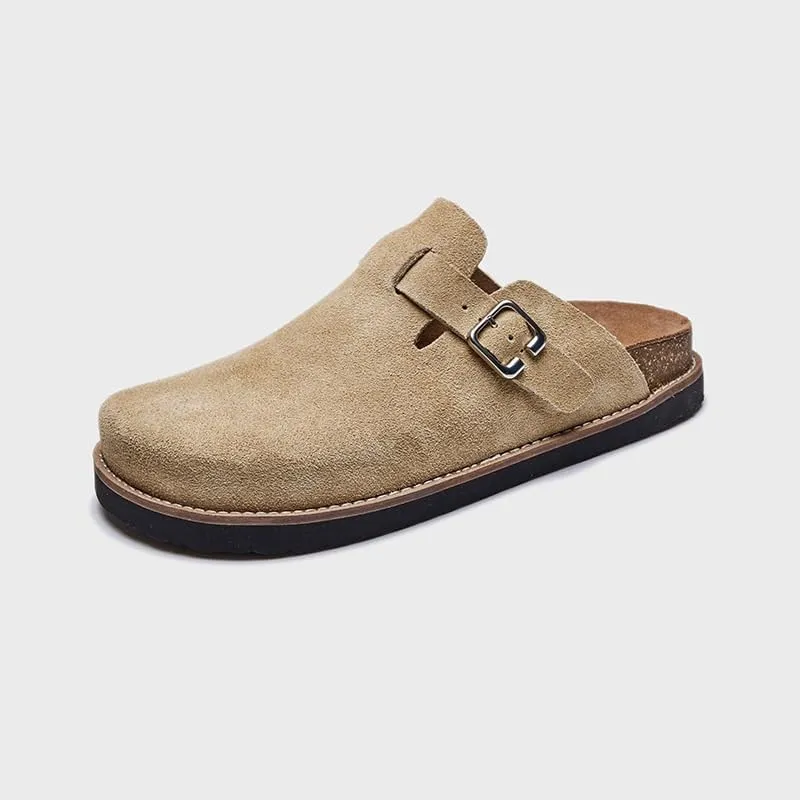 Slip-Ons Penny Loafers Suede Slippers Fashion Comfortable Breathable Summer Shoes for Men