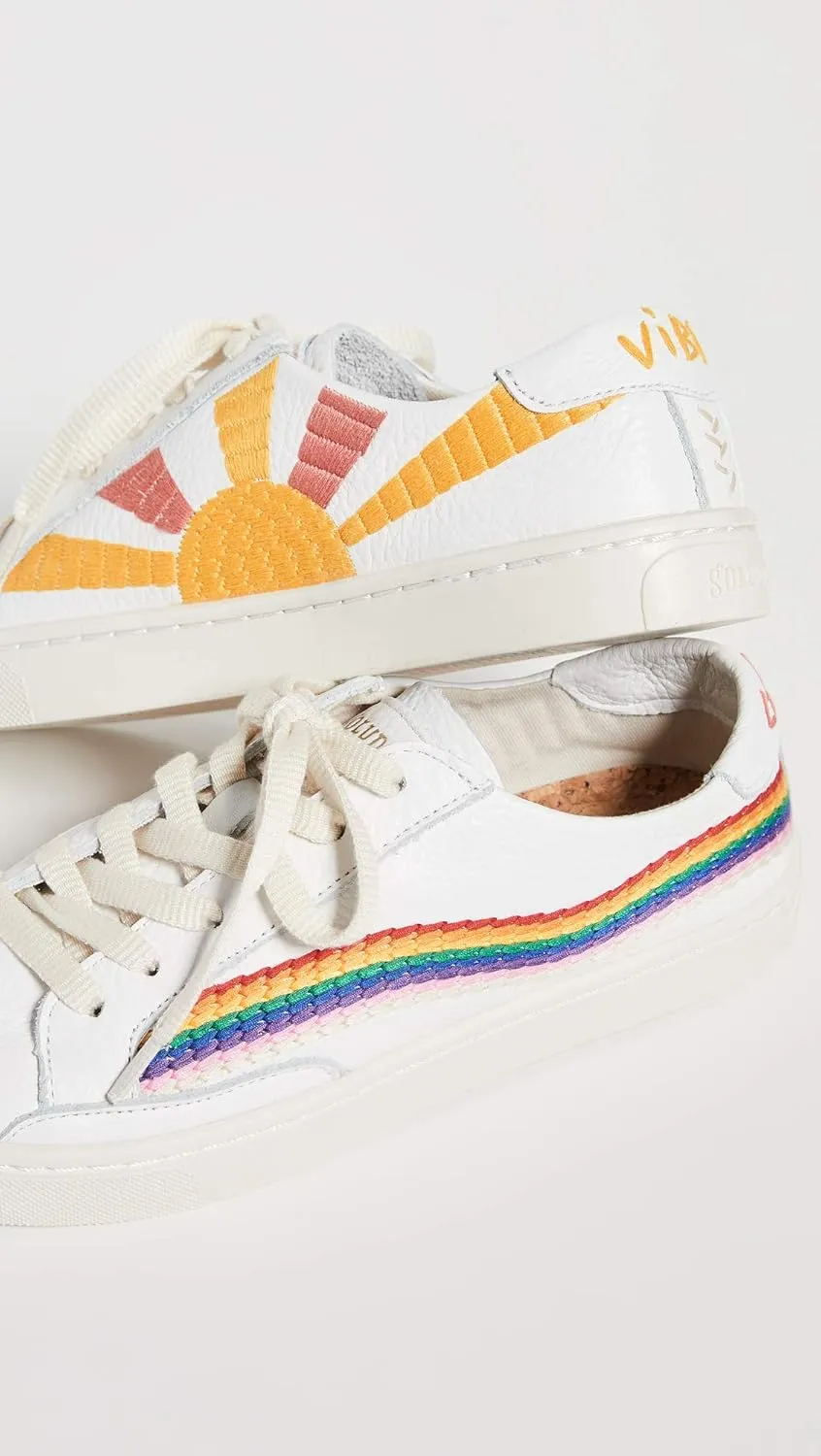 Soludos Women's Rainbow Wave Sneakers